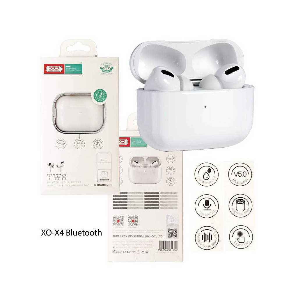 Навушники XO X4 White (X4-WH) - зображення 2