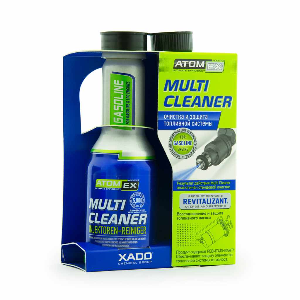 Автомобільний очисник Xado Atomex Multi Cleaner. Ефективний очисник паливної системи (XA 40013) - зображення 1