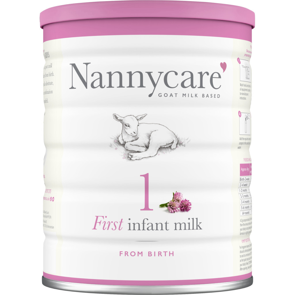 Дитяча суміш Nannycare 1 на основі козиного молока для немовлят від 0 до 12 місяців 900 г (1029030) - зображення 1