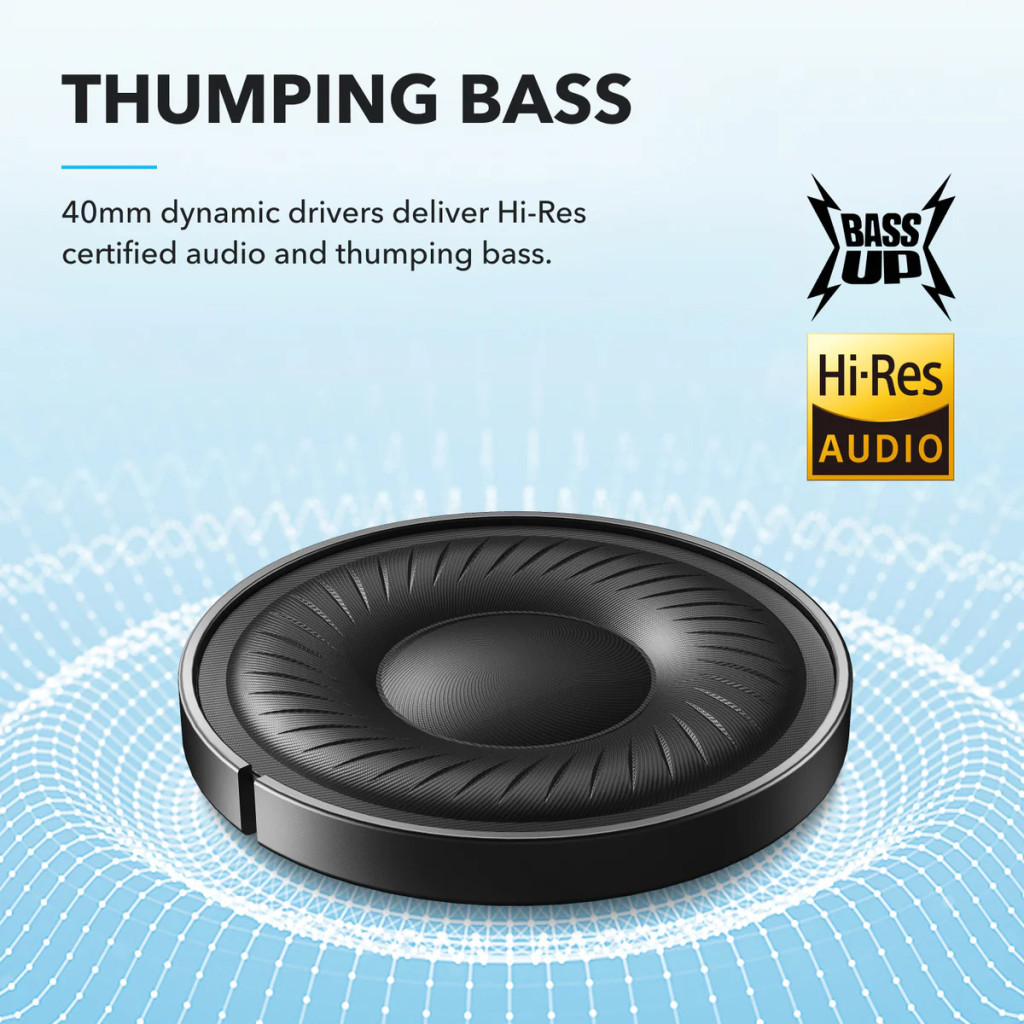 Навушники Anker SoundСore Q20i Black (A3004G11) - зображення 8