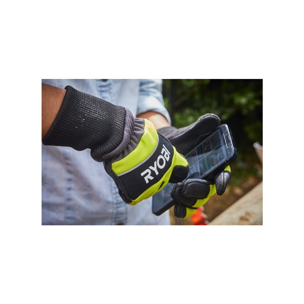 Захисні рукавички Ryobi RAC258L, для роботи з ланцюговою пилкою, вологозахист, р. L (5132005711) - изображение 5