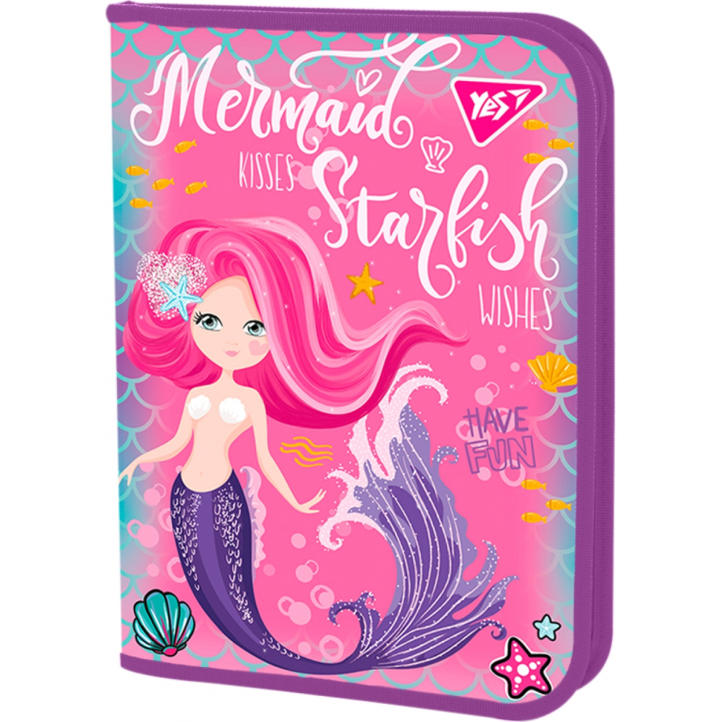 Папка для трудового навчання Yes FC, на блискавці Mermaid (491877) - зображення 1