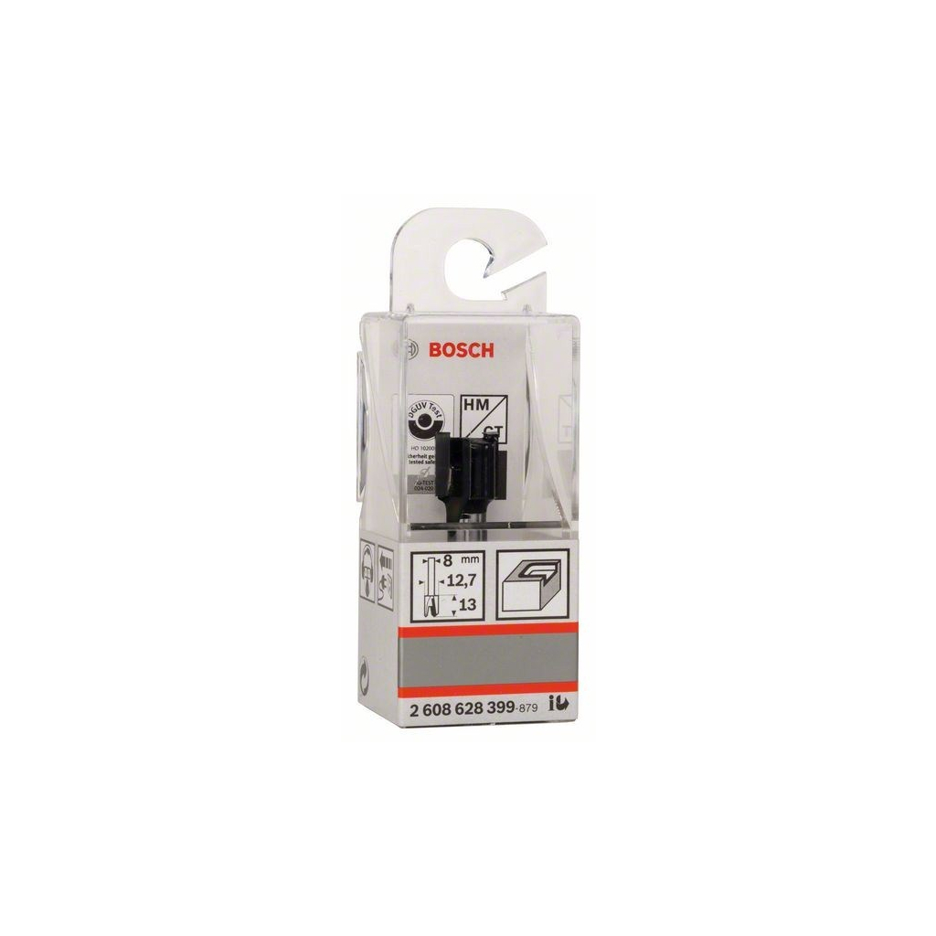 Фреза Bosch Professional шарнірна, Std, S8, D12.7, L12.7 (2.608.628.399) - зображення 6