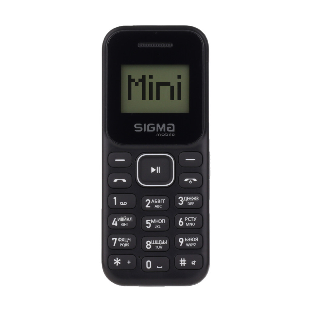 Мобільний телефон Sigma X-style 14 MINI Black (4827798120712) - зображення 1