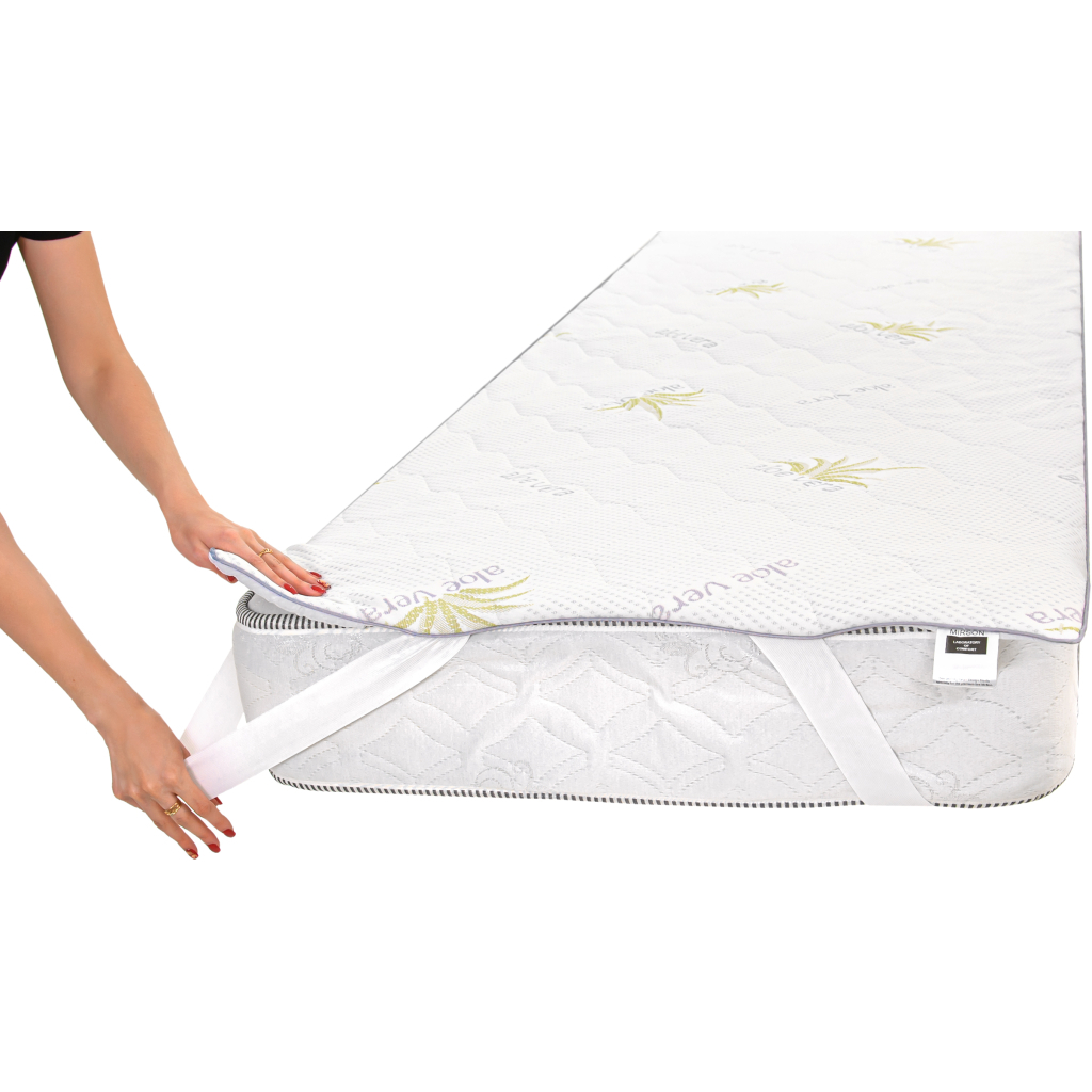 Наматрацник MirSon №1000 Alberto Eco Aloe Vera 90х200 см (2200001490451) - зображення 7
