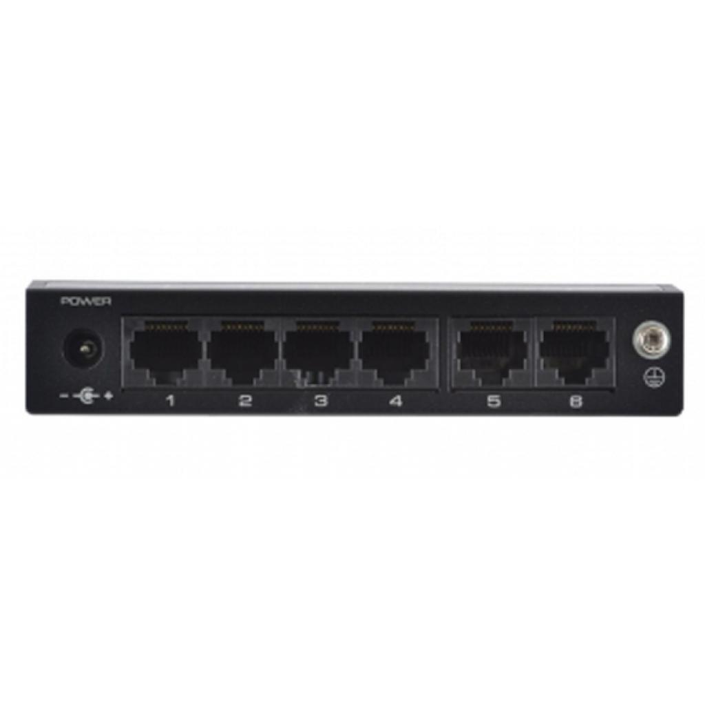Комутатор мережевий FoxGate S6006-AI POE (60W) - зображення 2