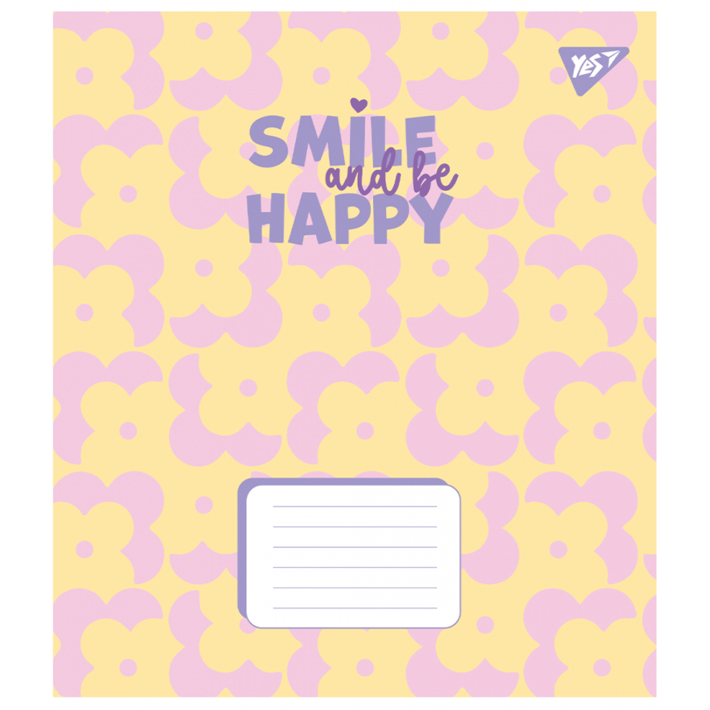 Зошит Yes Smile and be happy А5 36 аркушів лінія (767353) - зображення 3