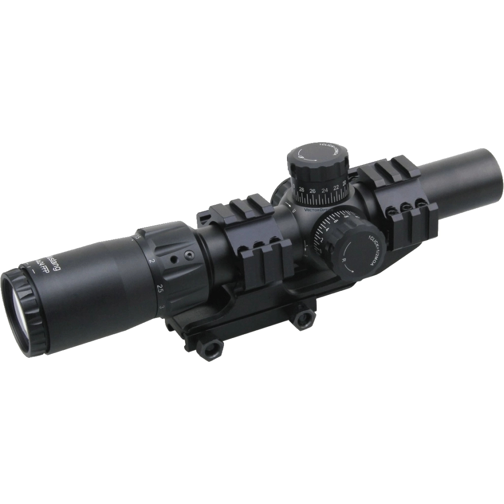 Оптичний приціл Vector Optics Mustang 1-4x24 (30 мм) illum. FFP (SCFF-36) - зображення 1