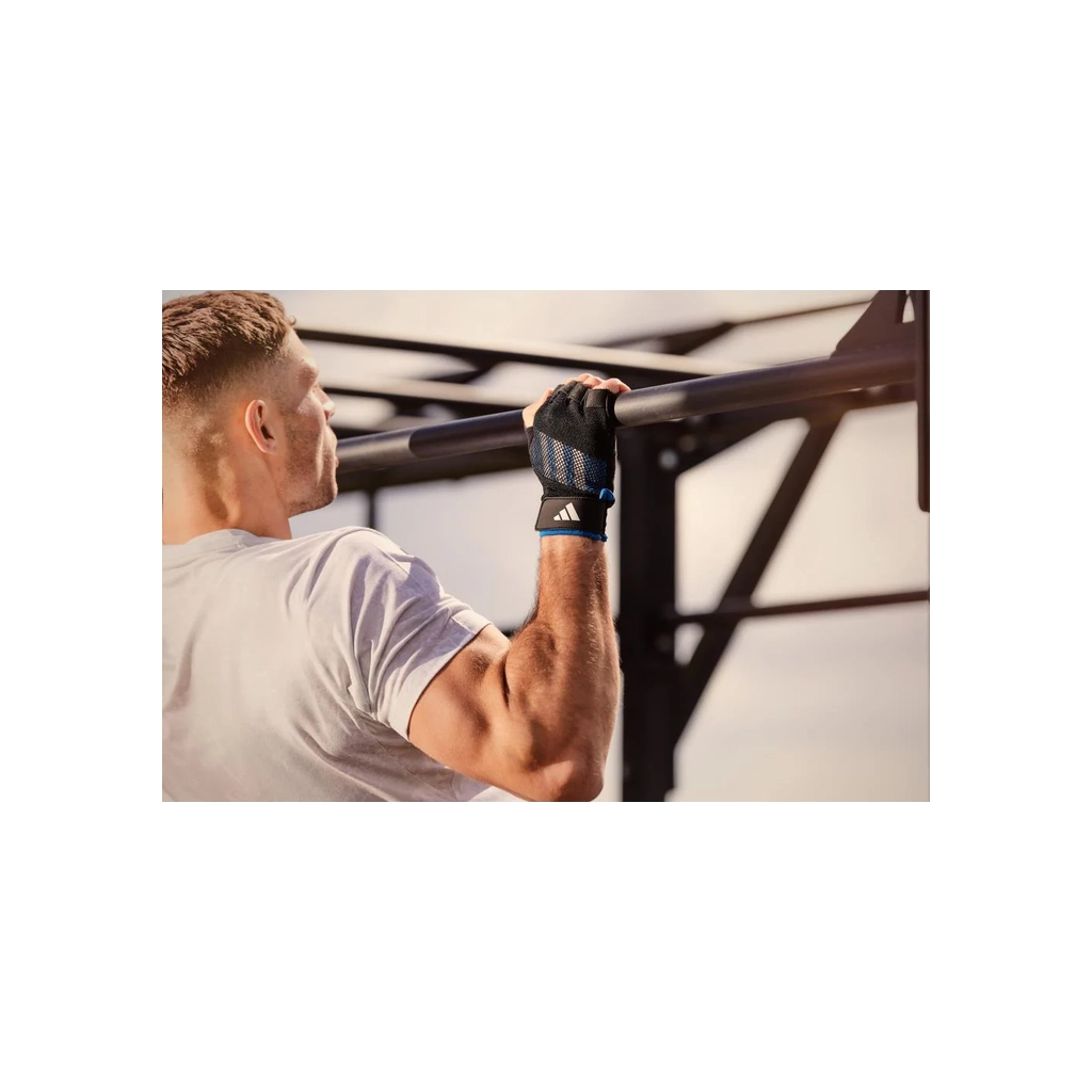 Рукавички для фітнесу Adidas Performance Training Gloves ADGB-15013BL синій L (885652026017) - изображение 9