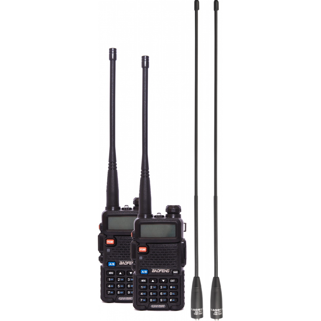 Портативна рація Baofeng UV-5R Forest Black (UV-5R_Forest_Black) - зображення 1