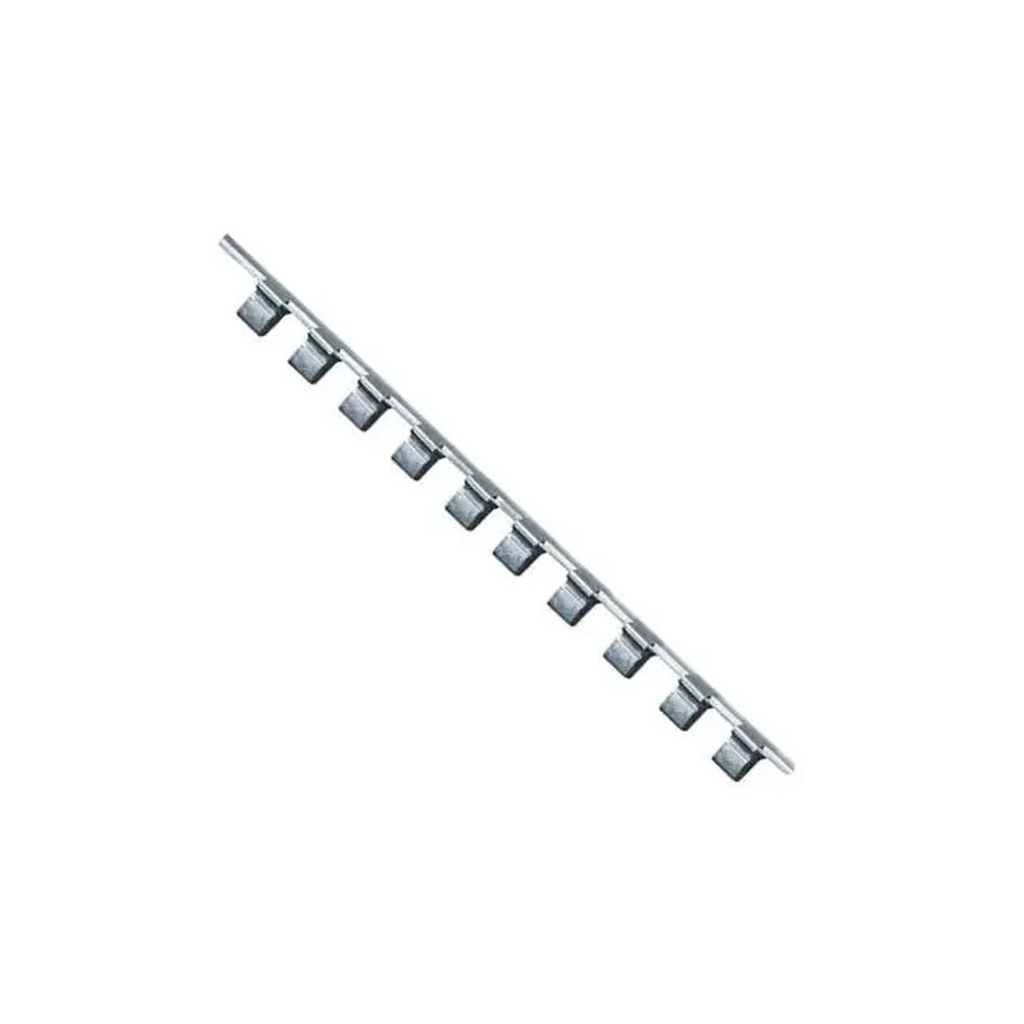 Полиця для інструменту Toptul планка-тримач для головок 1/2"x560x16шт (BKAC1616) - зображення 1