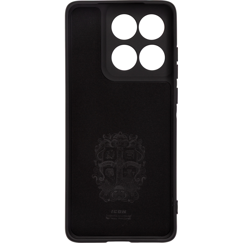 Чохол до мобільного телефона Armorstandart ICON Motorola Edge 60 Fusion 5G Black (ARM85382) - зображення 2
