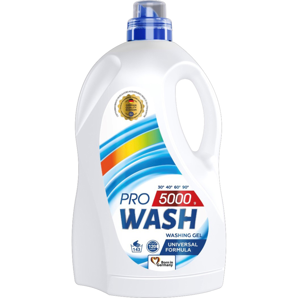 Гель для прання Pro Wash Універсальний 5 кг (4260637720474) - зображення 1