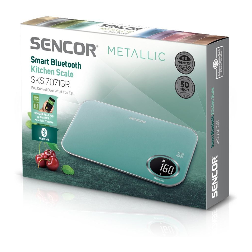 Ваги кухонні Sencor SKS7071GR - изображение 9