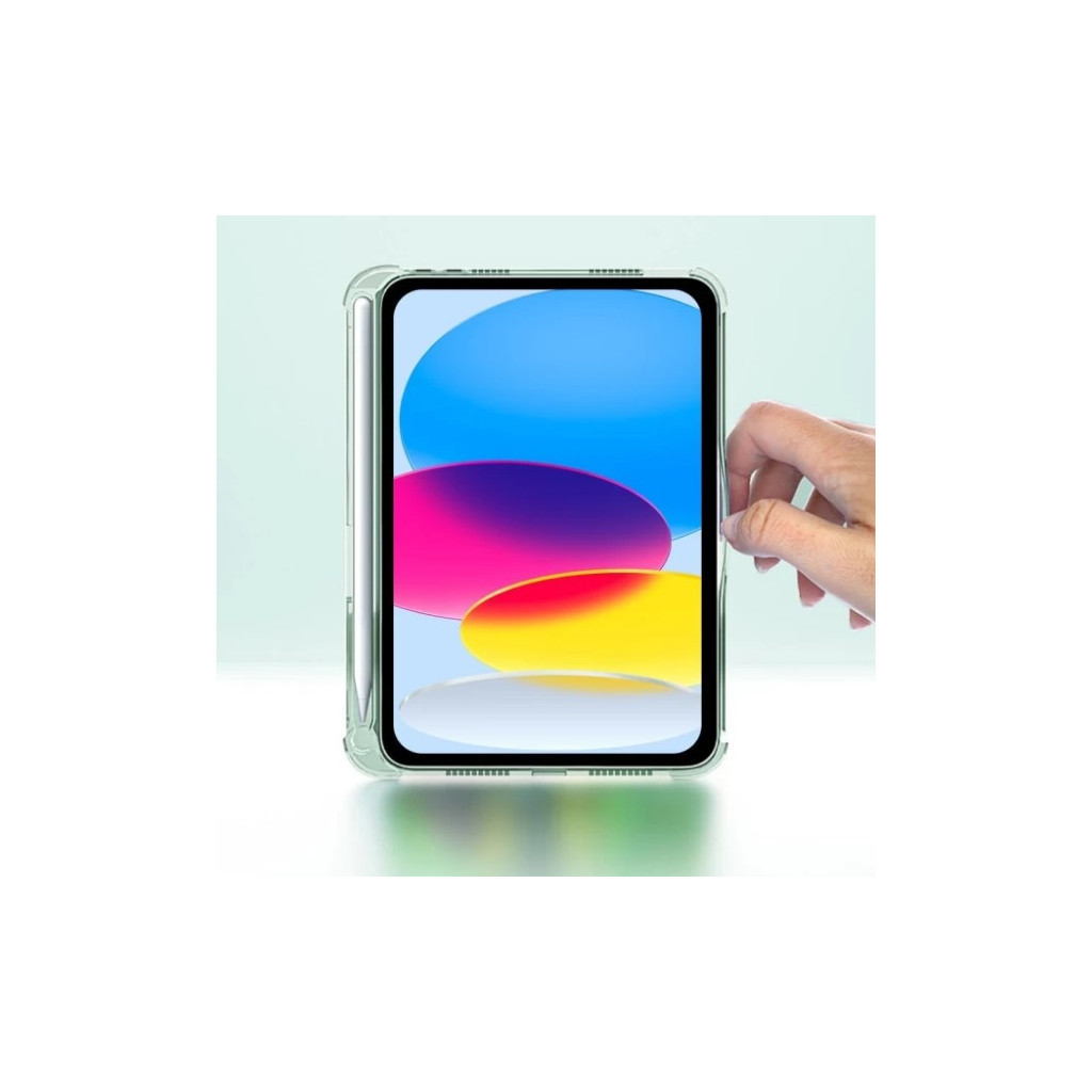 Чохол до планшета BeCover TPU Edge mount Pencil Apple iPad Air 5 (2022) 10.9" Dark Green (708769) - зображення 5