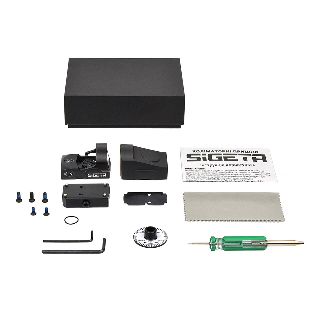 Коліматорний приціл Sigeta AntiRU-05 (65705) - зображення 5