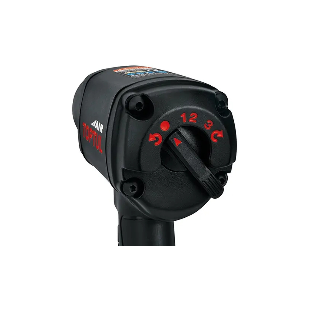 Гайковерт Toptul пневматичний 1/2" 1288N/m 8500об/хв Super Duty (KSAC1680) - зображення 2