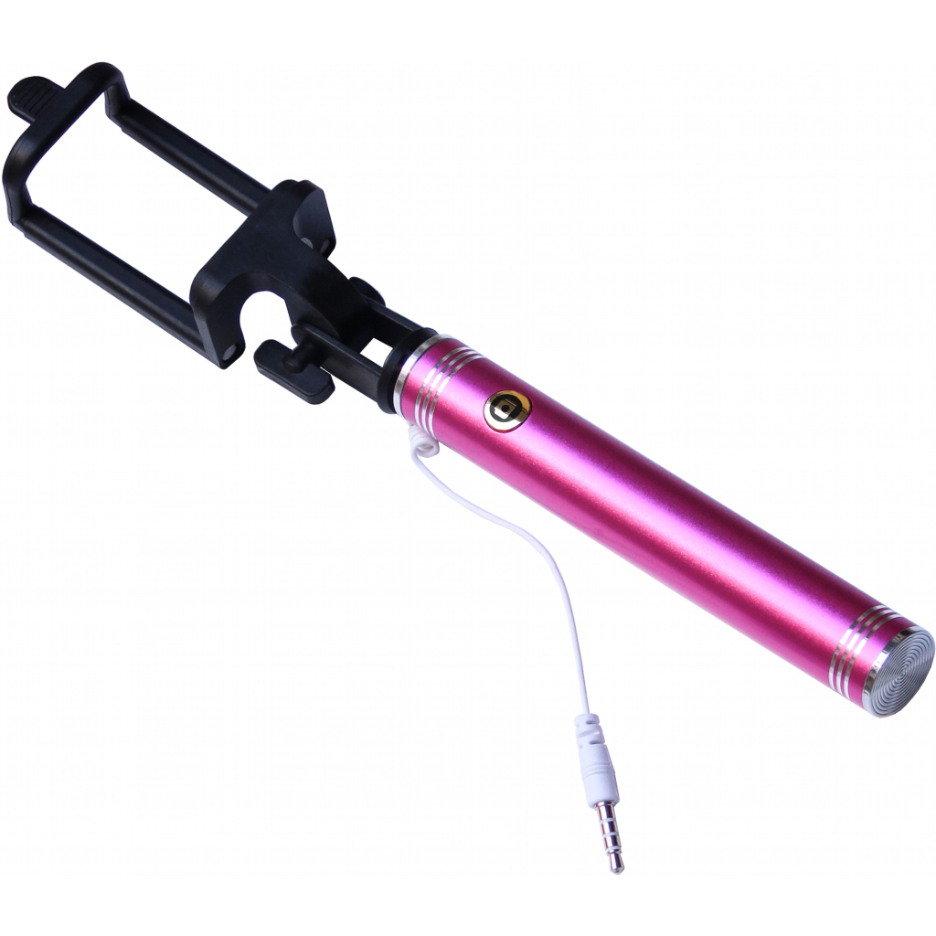 Монопод для селфі Grand-X Metallic 3,5 U-крепление 170-750мм Pink (M35UP) - зображення 1