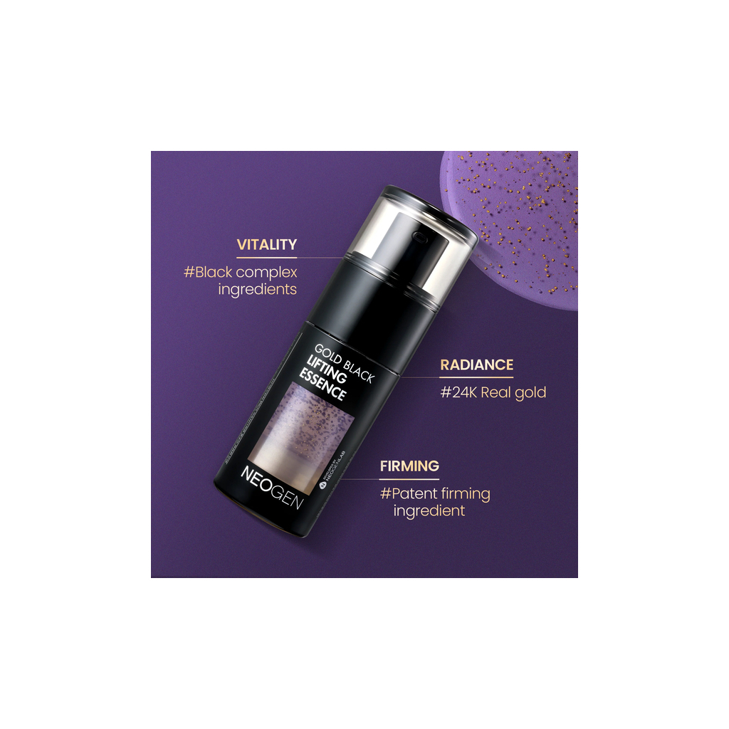 Емульсія для обличчя Neogen Dermalogy Gold Black Lifting Essence 30 мл (8809653249741) - зображення 3