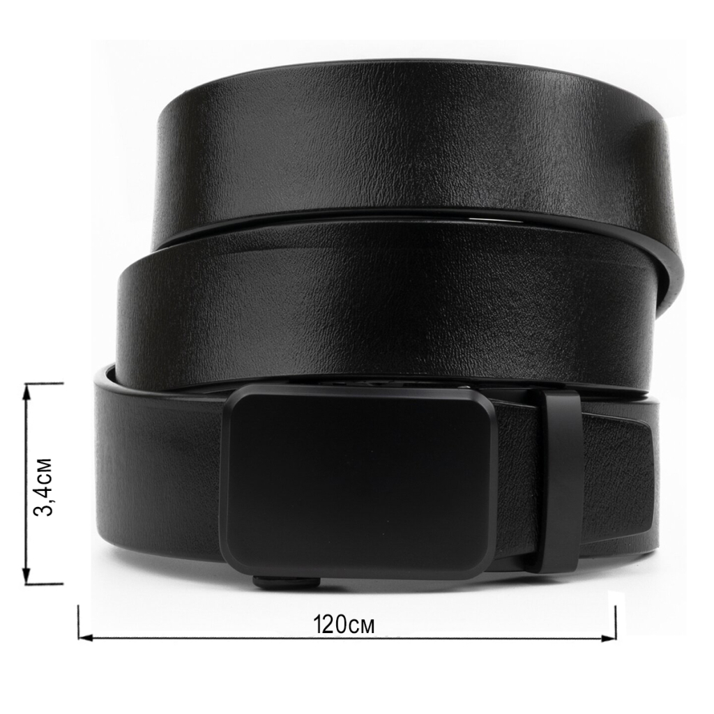 Ремінь Vintage Чоловічий Чорний (20270) - зображення 3