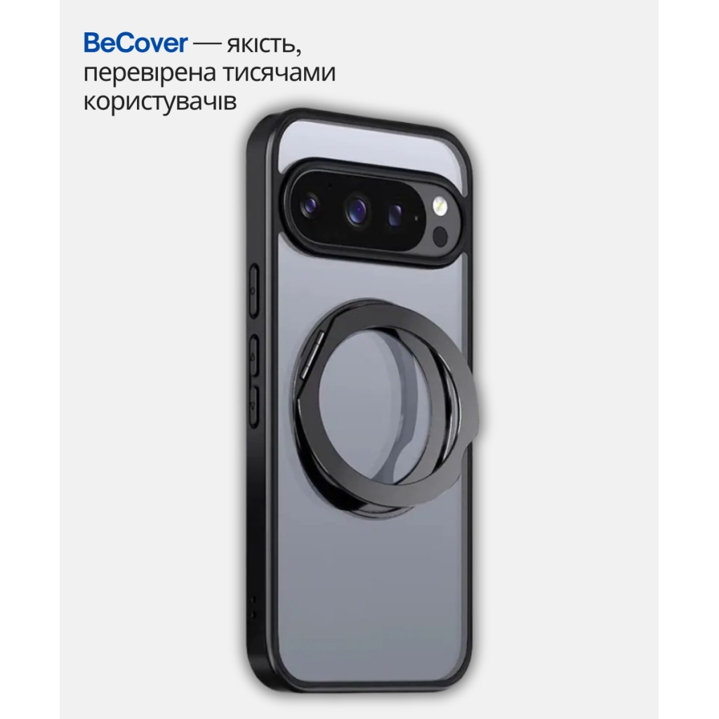 Чохол до мобільного телефона BeCover Aura Fold Google Pixel 9 / 9 Pro / 10 / 10 Pro Black (714134) - зображення 2