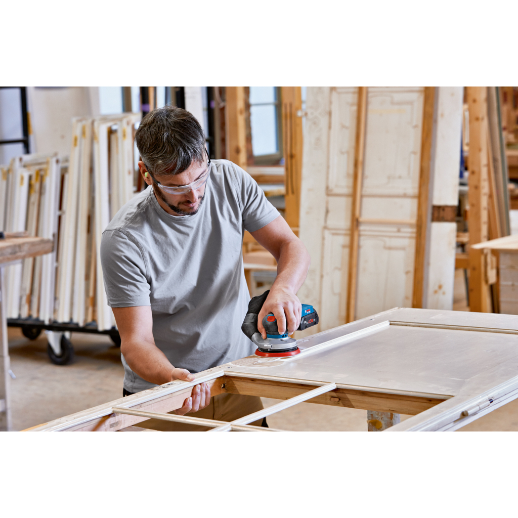 Шліфувальна машина Bosch GEX 18V-125 (без АКБ та ЗП) (0.601.372.201) - зображення 7