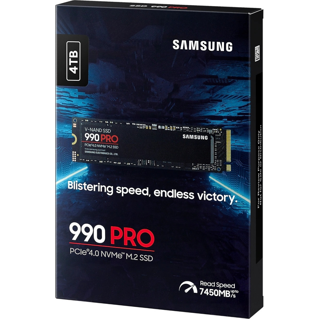 Накопичувач SSD M.2 2280 4TB 990 PRO Samsung (MZ-V9P4T0BW) - зображення 7