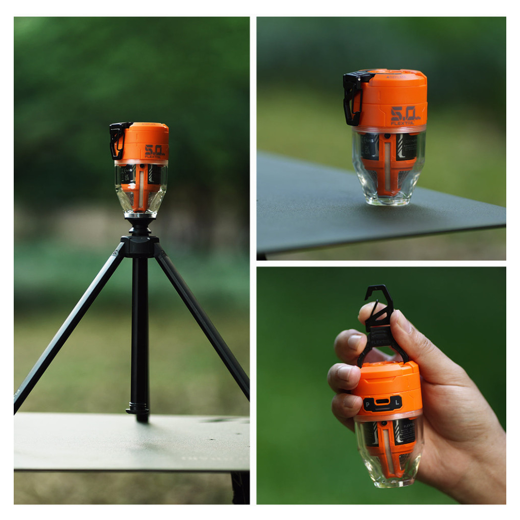 Ліхтар Flextail Max Pump 3 з функцією насосу помаранчевий (MP3G650-OG-i) - зображення 11