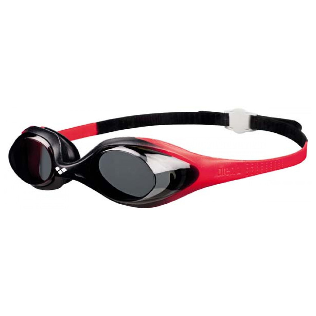 Окуляри для плавання Arena Spider JR червоний, чорний 92338-054 (3468335550145) - зображення 1