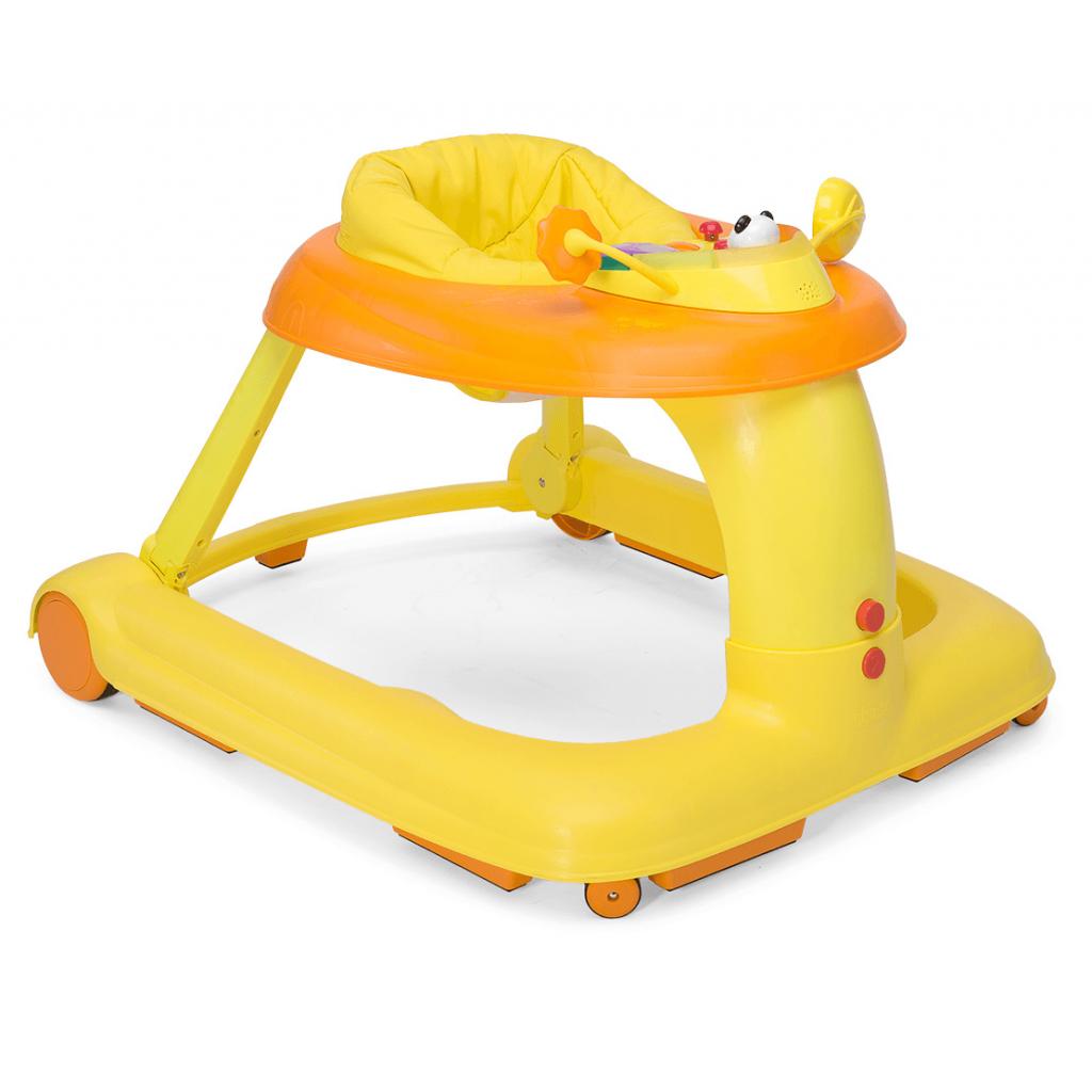 Ходунки Chicco 3 в 1 желтые (79415.42) - изображение 1