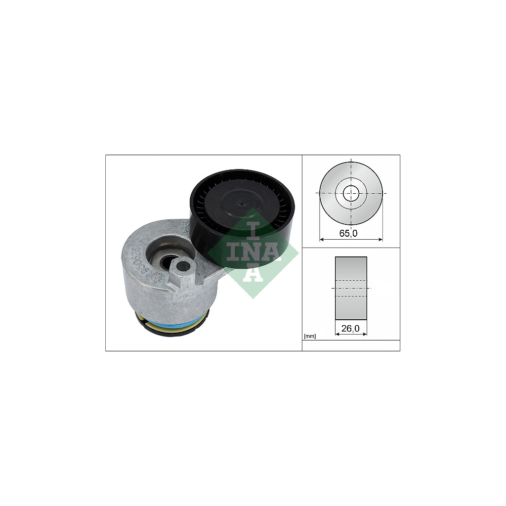 Натягувач ременя з роликом INA 534 0141 30 - зображення 1