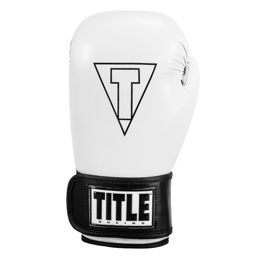 Боксерські рукавички Title Boxing Vegan Gloves White/Black 12 oz (VGFBG 12 oz WH/BK) - зображення 6