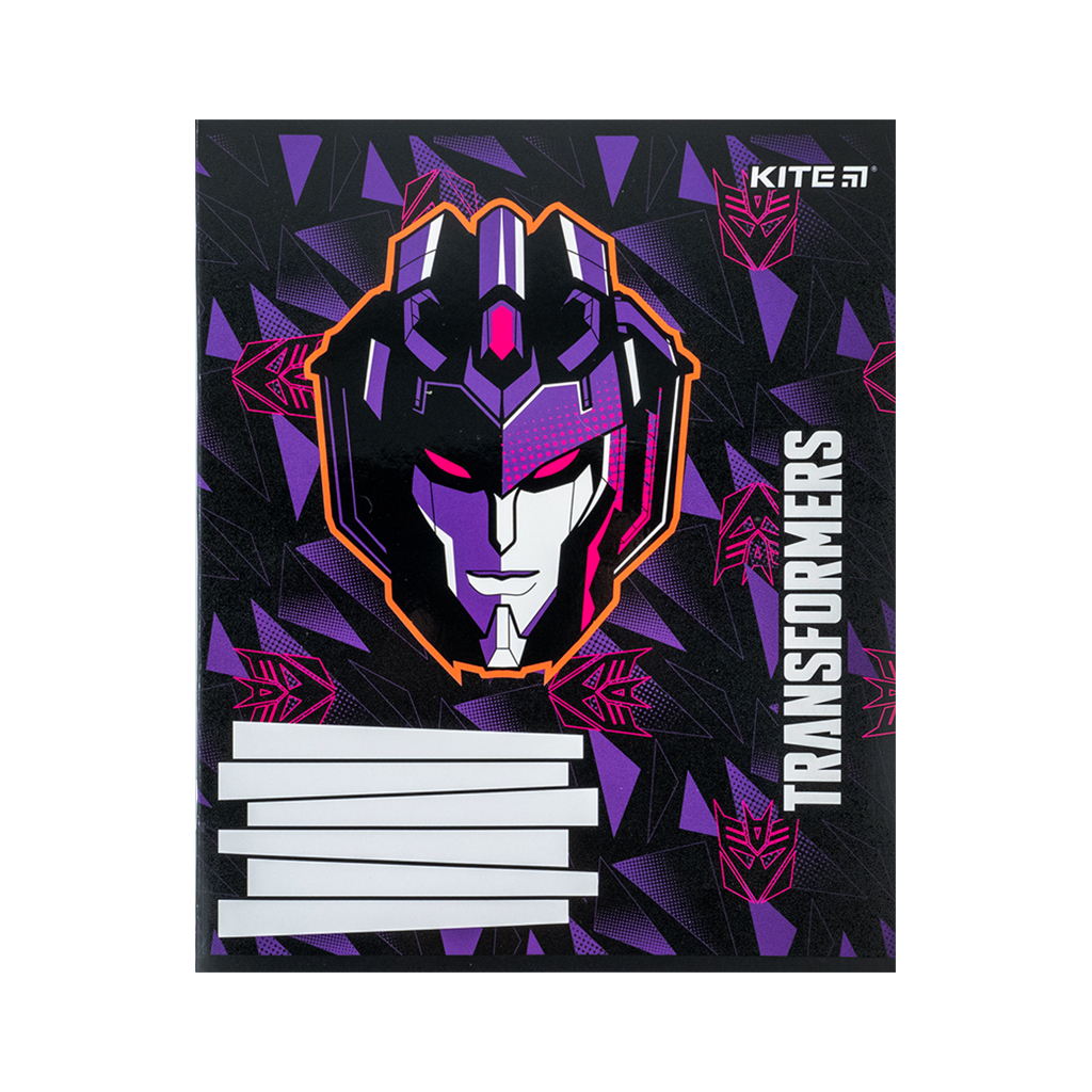 Зошит Kite Transformers 12 аркушів, коса лінія (TF24-235) - зображення 12