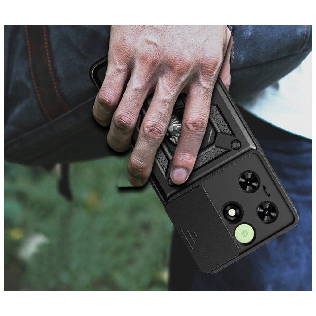 Чохол до мобільного телефона BeCover Military Tecno Spark Go 2024 (BG6) Black (710684) - зображення 7