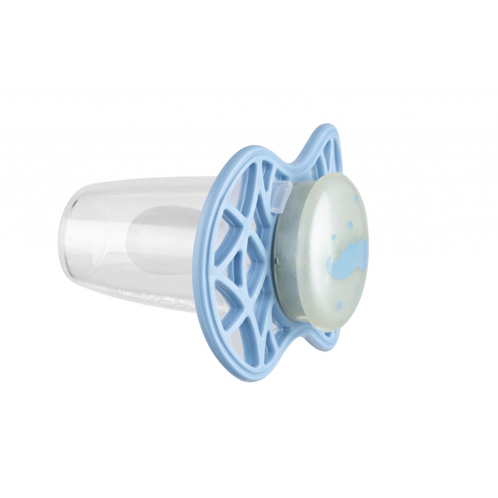 Пустушка Nuvita Air55 Cool 6m+ симетрична (світиться у темряві) (NV7085GDB) - зображення 2