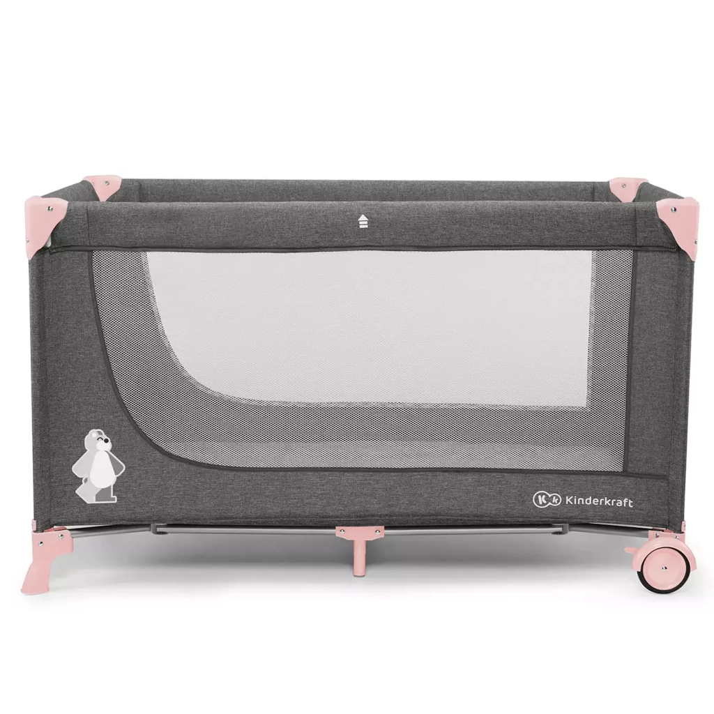 Ліжечко Kinderkraft манеж Joy Pink (5902533911257) - зображення 2