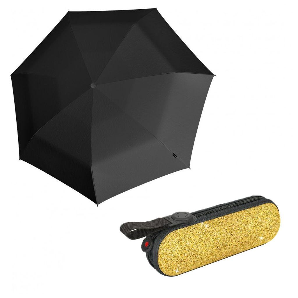 Парасоля Knirps X1 Manual 2Glam Gold Ecorepel (Kn95 6010 8510) - зображення 1