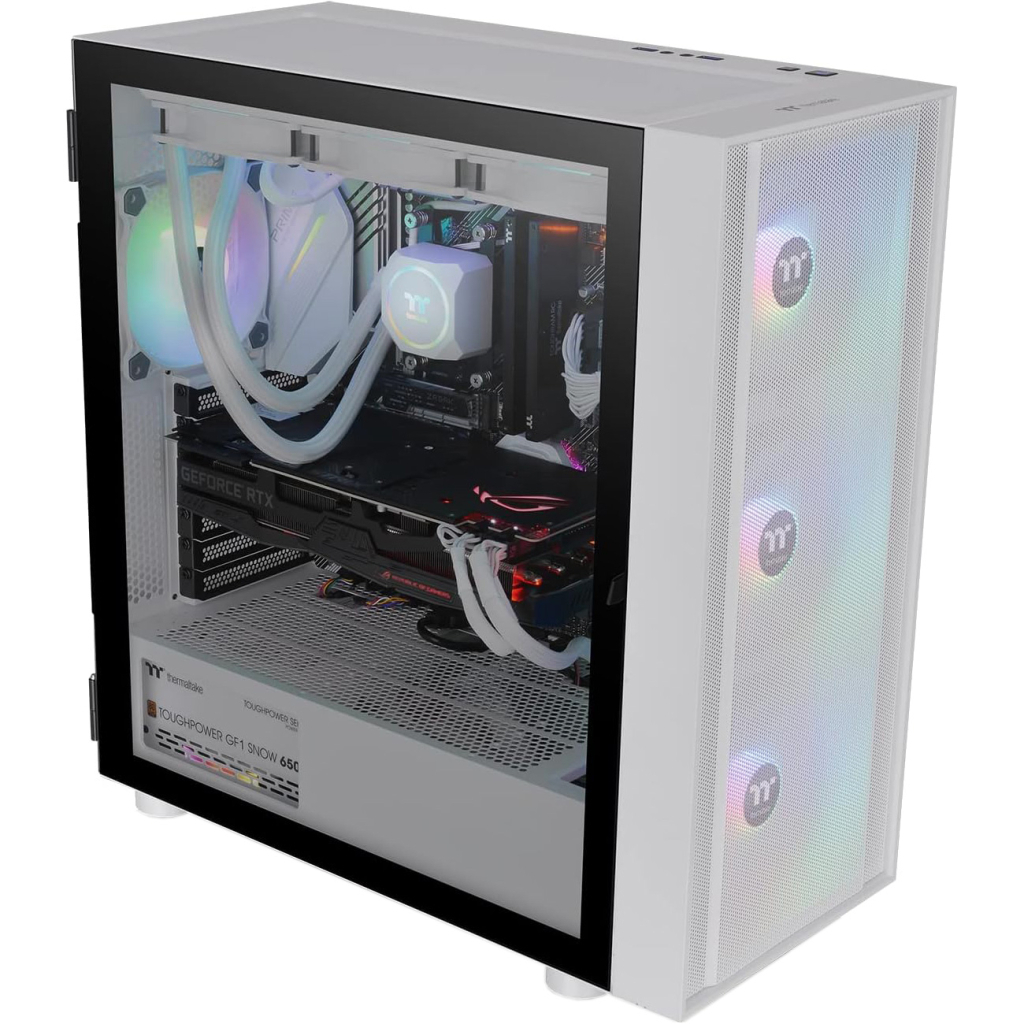 Корпус ThermalTake H570 TG ARGB Snow White (CA-1T9-00M6WN-01) - зображення 1