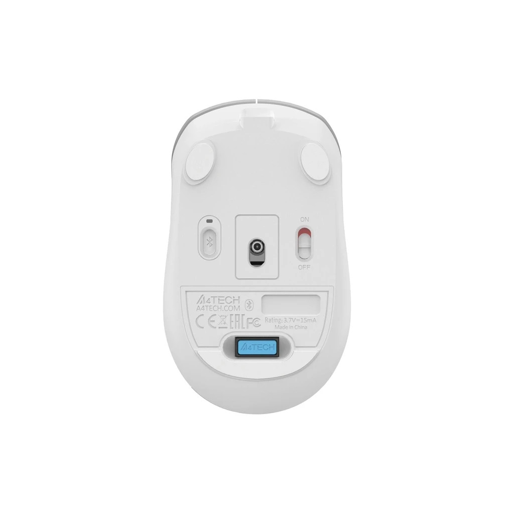Мишка A4Tech FB26CS Air Wireless/Bluetooth Icy White (4711421991254) - зображення 10