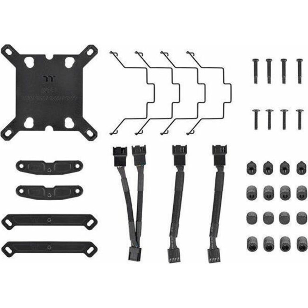 Кулер до процесора ThermalTake TOUGHAIR 710 Black (7 CL-P117-CA14BL-A) - зображення 8
