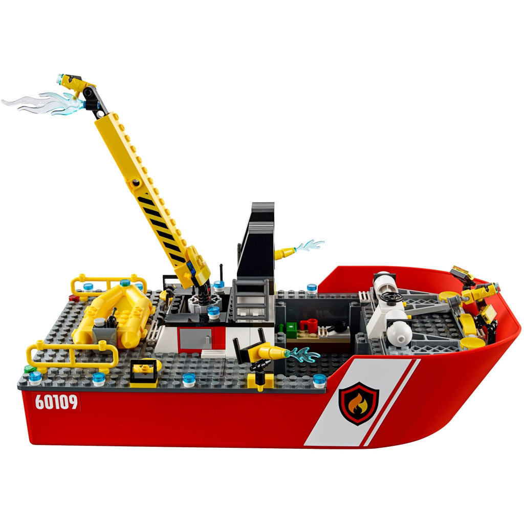 Конструктор LEGO City Fire Пожежний катер (60109) - зображення 6
