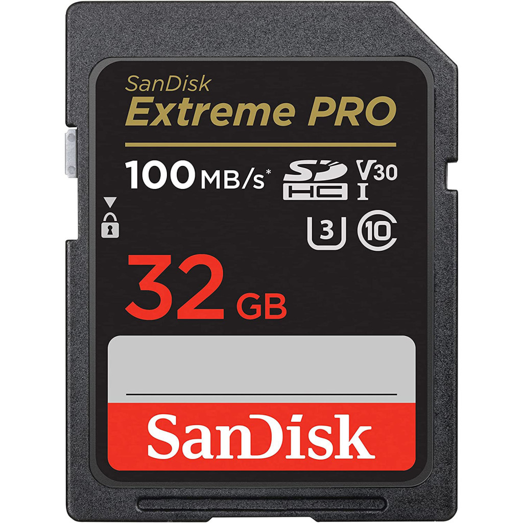 Карта пам'яті SanDisk 32GB SD class 10 UHS-I U3 V30 Extreme PRO (SDSDXXO-032G-GN4IN) - зображення 1