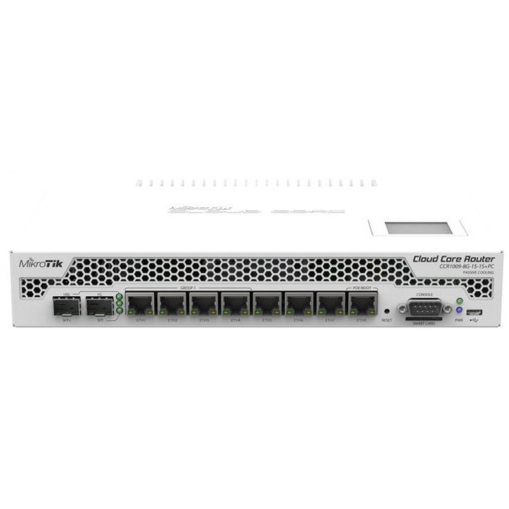 Маршрутизатор Mikrotik CCR1009-8G-1S-1S+PC - зображення 1