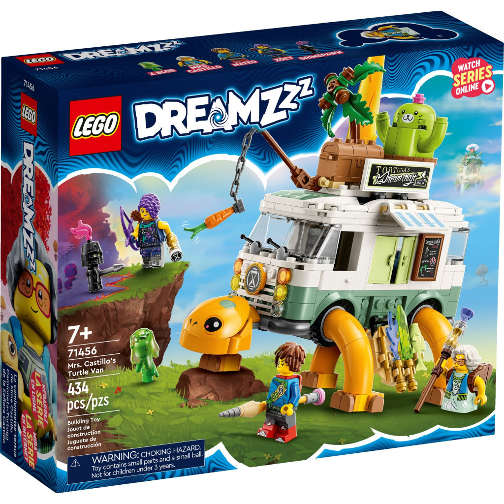 Конструктор LEGO DREAMZzz Фургон «Черепаха» місіс Кастільйо 434 деталі (71456) - зображення 1
