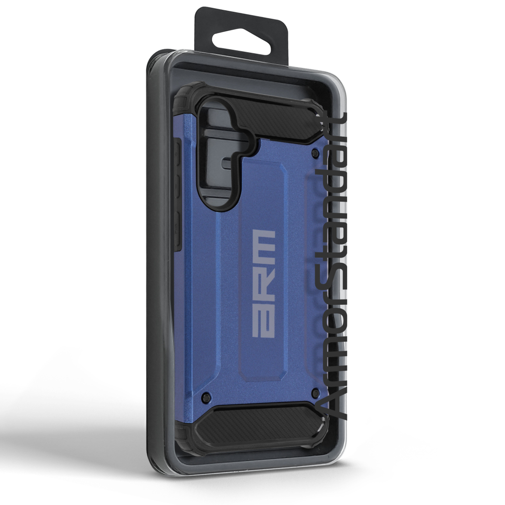Чохол до мобільного телефона Armorstandart Panzer Samsung A56 5G Dark Blue (ARM82596) - зображення 7