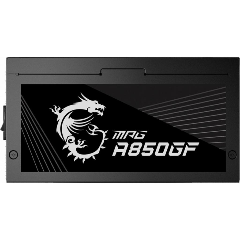 Блок живлення MSI 850W (MPG A850GF) - зображення 4