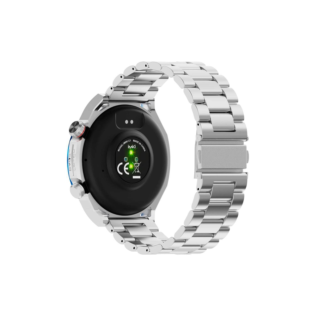 Смарт-годинник iMiki C1 Oyster Silver - зображення 5