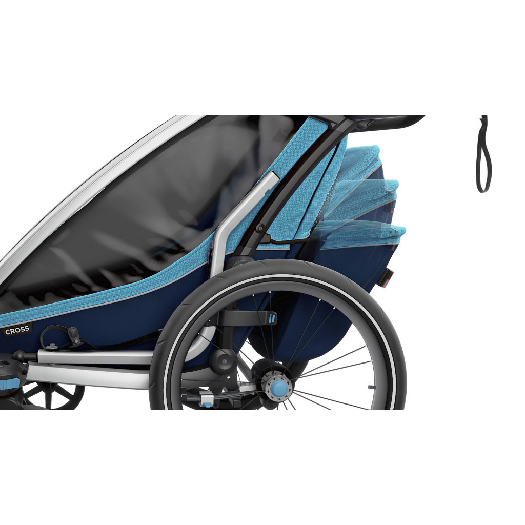 Коляска Thule мультиспортивна Chariot Cross1 Blue (TH10202001) - зображення 10