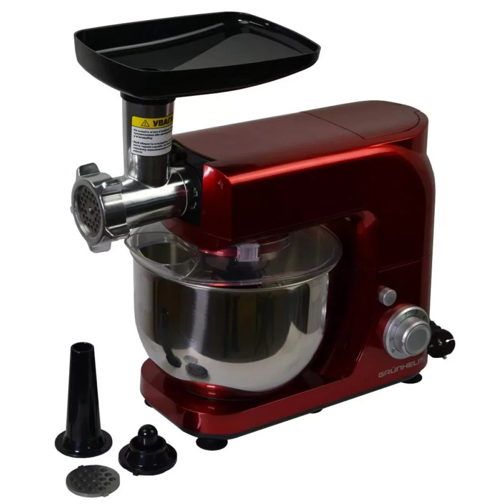 Кухонний комбайн Grunhelm GKM0022R - зображення 5