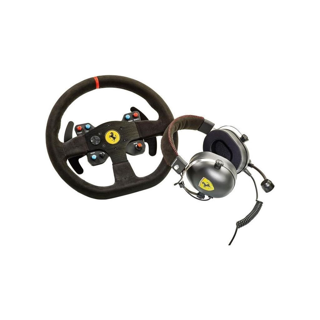 Кермо ThrustMaster Race Kit Ferrari 599XX EVO Edition With Alcantara PC/PS4/PS3 (4160771) - зображення 5